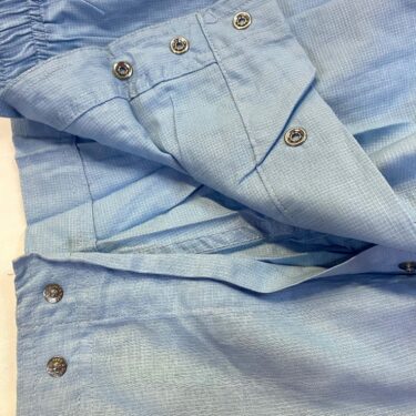 vietnam era check weave cotton pajama trousers medium clg3268 (6)