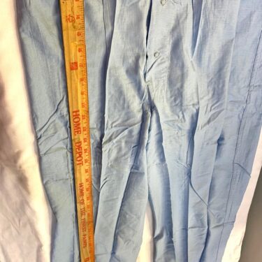 vietnam era check weave cotton pajama trousers medium clg3268 (9)