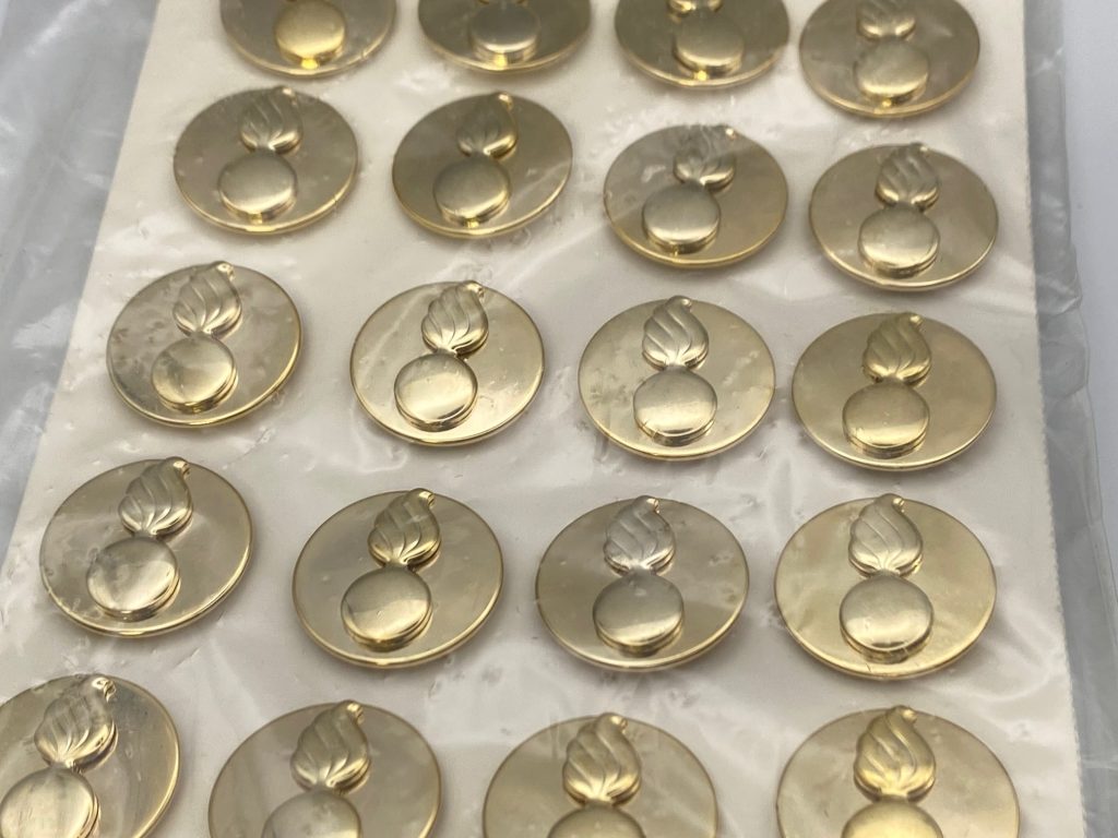 US Army Ordnance Insignia Enlisted Pin Dress - Omahas Army Navy Surplus