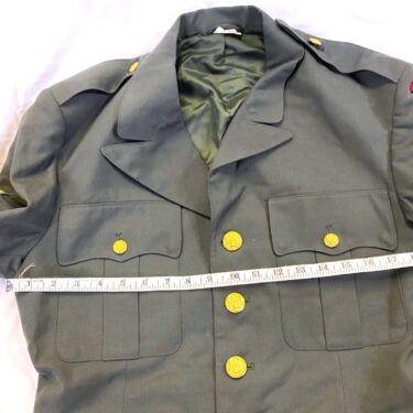 army class a dress coat 40s used clg3305 (3)