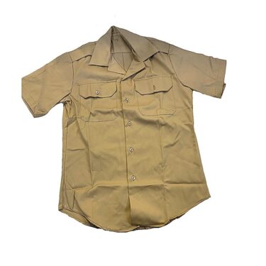 army khaki shirt short sleeve 5050 small new clg3285 (1)
