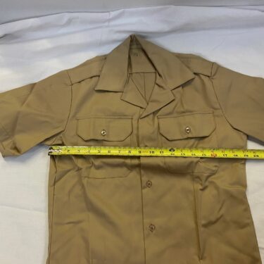 army khaki shirt short sleeve 5050 small new clg3285 (7)