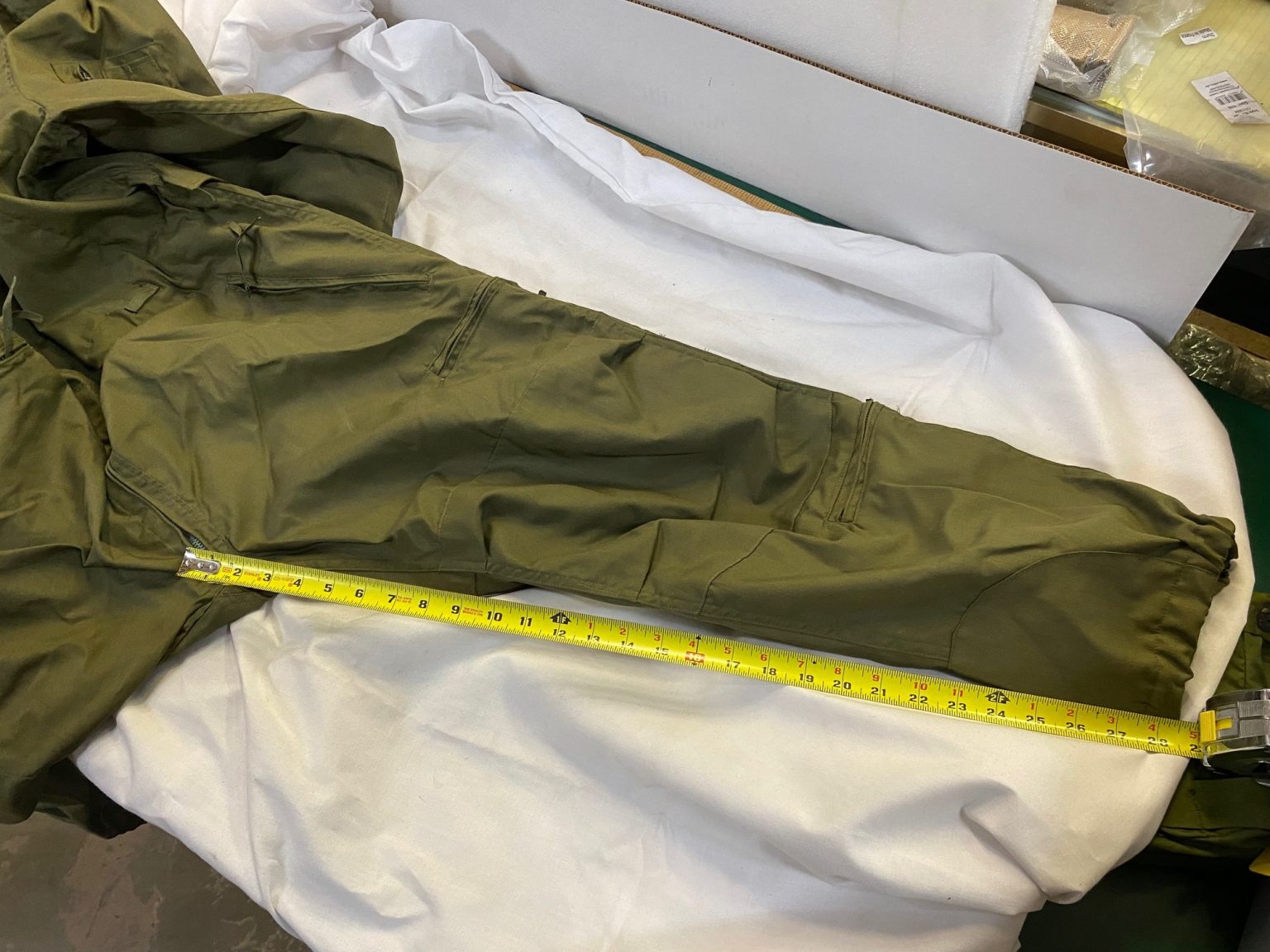 Crewman Vehicle Combat Coveralls, OD Large Short NEW - Omahas Army Navy ...