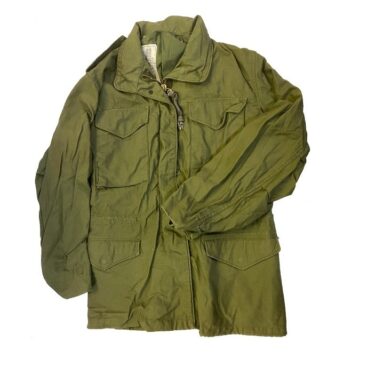 m 65 olive drab field jacket small long used clg3304 (1)
