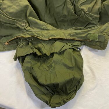 m 65 olive drab field jacket small long used clg3304 (12)