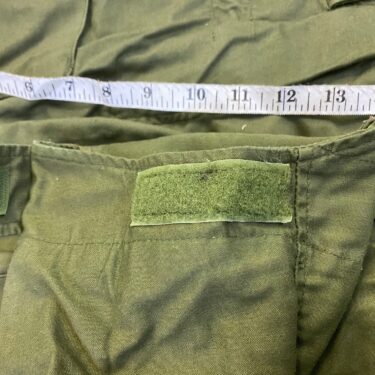 m 65 olive drab field jacket small long used clg3304 (5)