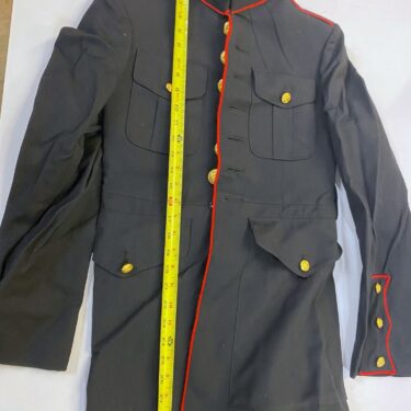 usmc dress blue tunic 35 Short clg3297 (3)