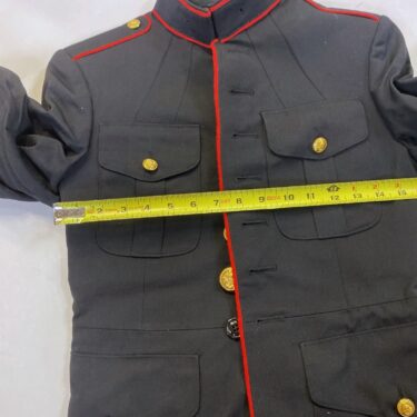 usmc dress blue tunic 35 Short clg3297 (4)