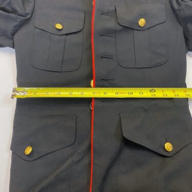 usmc dress blue tunic 35 Short clg3297 (9)