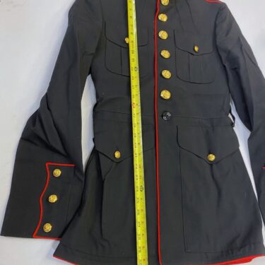 usmc dress blue tunic 35 long clg3298 (3)