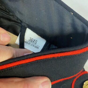 usmc dress blue tunic 36 x short clg3299 (2)