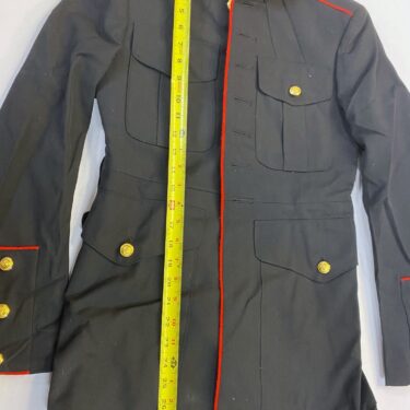 usmc dress blue tunic 36 x short clg3299 (3)