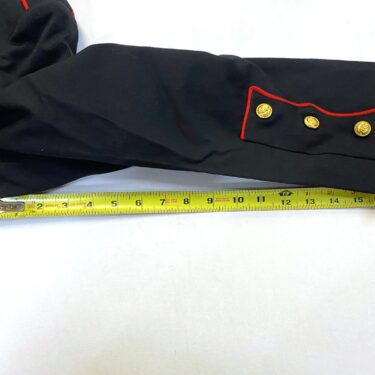 usmc dress blue tunic 37 x short clg3301 (2)