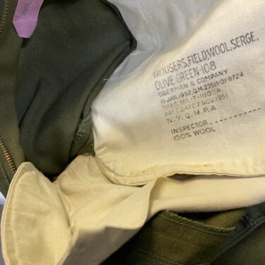 wool field pants small long used condition clg3291 (11)