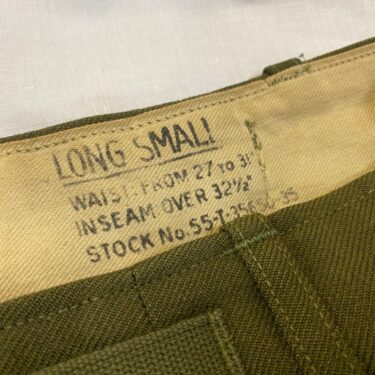 wool field pants small long used condition clg3291 (8)