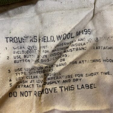 wool field pants small regular used condition clg3289 (12)