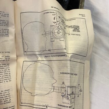 A 10A US Army Air Forces Sextant, 1 only ony37 (21)