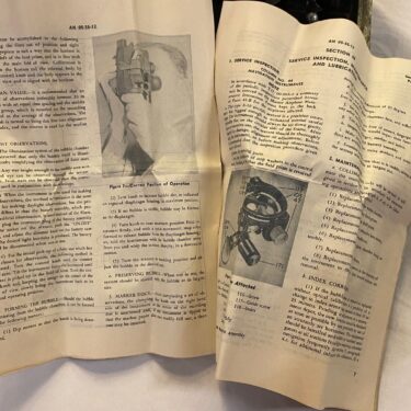 A 10A US Army Air Forces Sextant, 1 only ony37 (22)