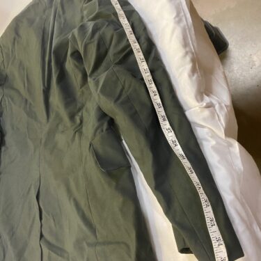 army class a dress coat 36xl used clg3312 (5)