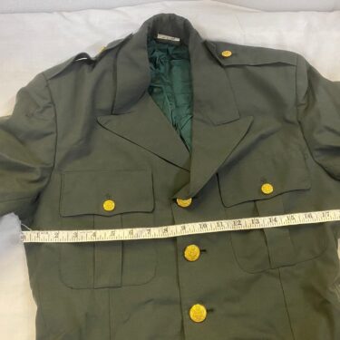 army class a dress coat 36xl used clg3312 (6)