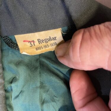 army class a dress coat 37r used clg3313 (6)