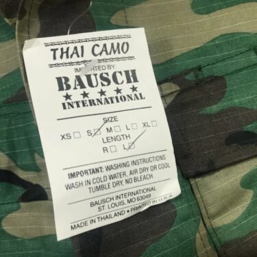thai camo bdu shirts small long clg3222 (3)