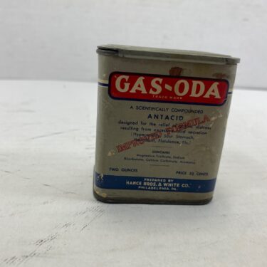 ww2 ration accessory gasoda antacid unopened can ony35 (5)