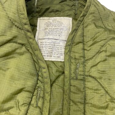 m 65 field jacket liner original gi x small used clg4028 (9)