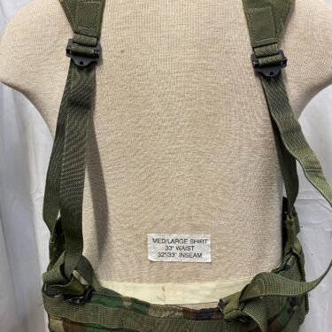 molle woodland flex vest used clg4008 (5)