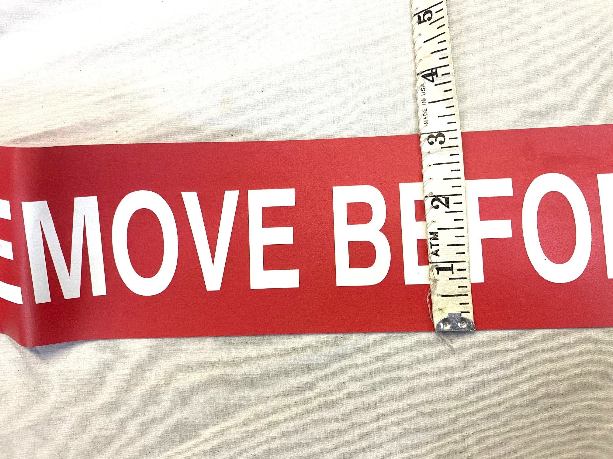 remove before arming tag type 2 large nov4015 (2)