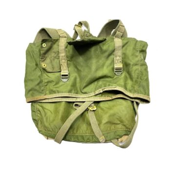 usmc haversack top pack vietnam nylon canvas used condition pak4022 (1)