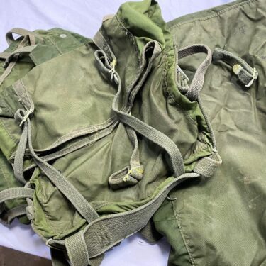 usmc haversack top pack vietnam nylon canvas used condition pak4022 (11)
