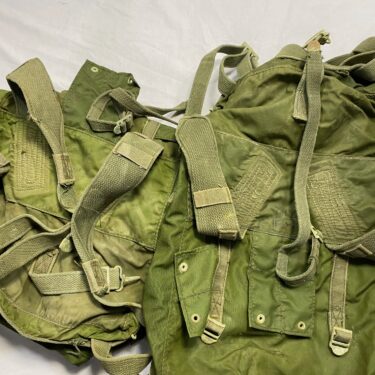 usmc haversack top pack vietnam nylon canvas used condition pak4022 (12)