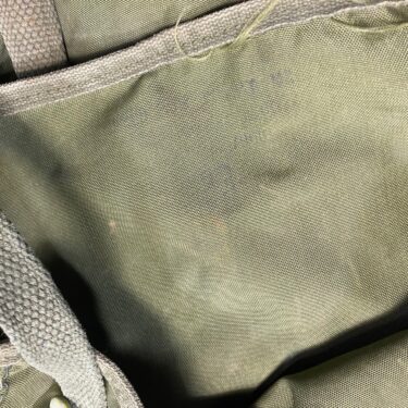 usmc haversack top pack vietnam nylon canvas used condition pak4022 (13)