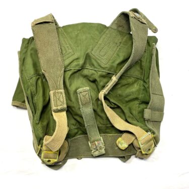 usmc haversack top pack vietnam nylon canvas used condition pak4022 (3)
