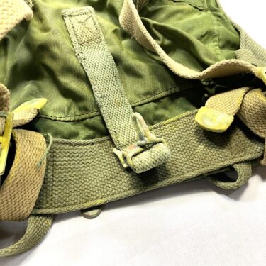 usmc haversack top pack vietnam nylon canvas used condition pak4022 (4)