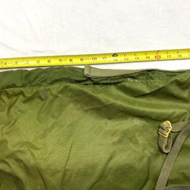 usmc haversack top pack vietnam nylon canvas used condition pak4022 (7)