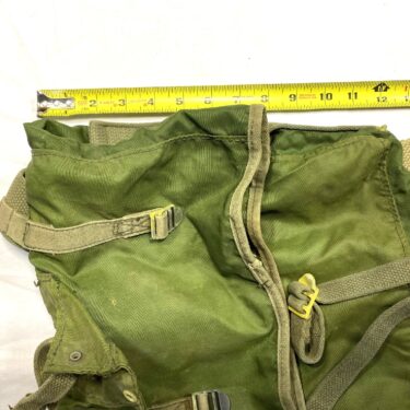 usmc haversack top pack vietnam nylon canvas used condition pak4022 (8)