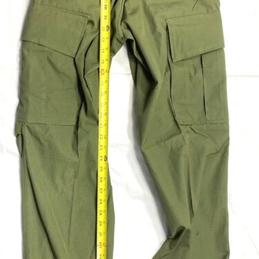 vietnam jungle fatigues rip stop pants x small regular clg4025 (12)
