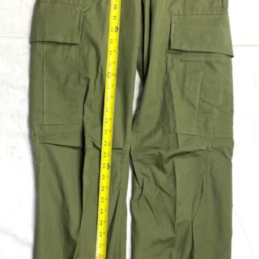 vietnam jungle fatigues rip stop pants x small regular clg4025 (2)