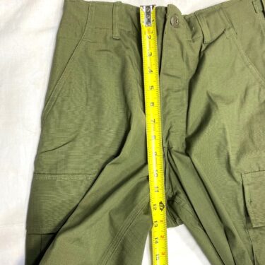 vietnam jungle fatigues rip stop pants x small regular clg4025 (3)