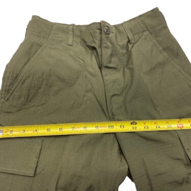 vietnam jungle fatigues rip stop pants x small regular clg4025 (5)