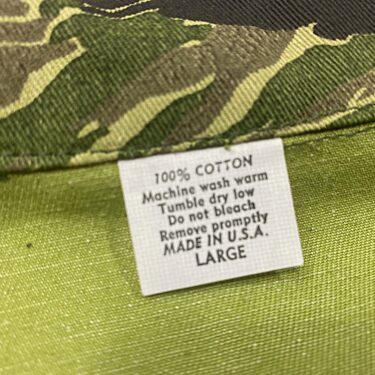 vietnam tigerstripe shirt will fade size large clg4019 (7)