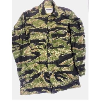 vietnam tigerstripe shirt will fade size small clg4018 x