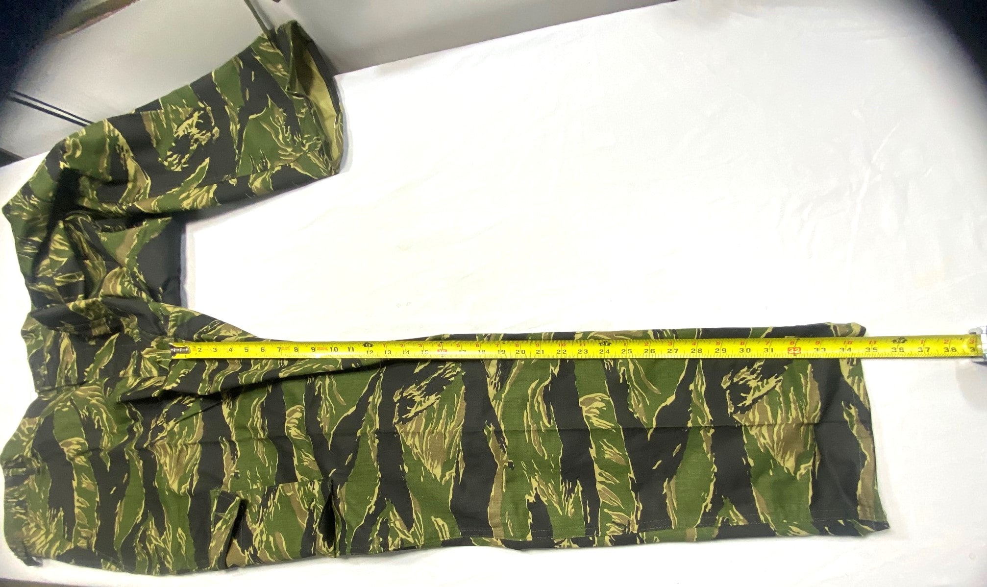 xl vietnam tigerstripe pants will fade button fly clg1330 6