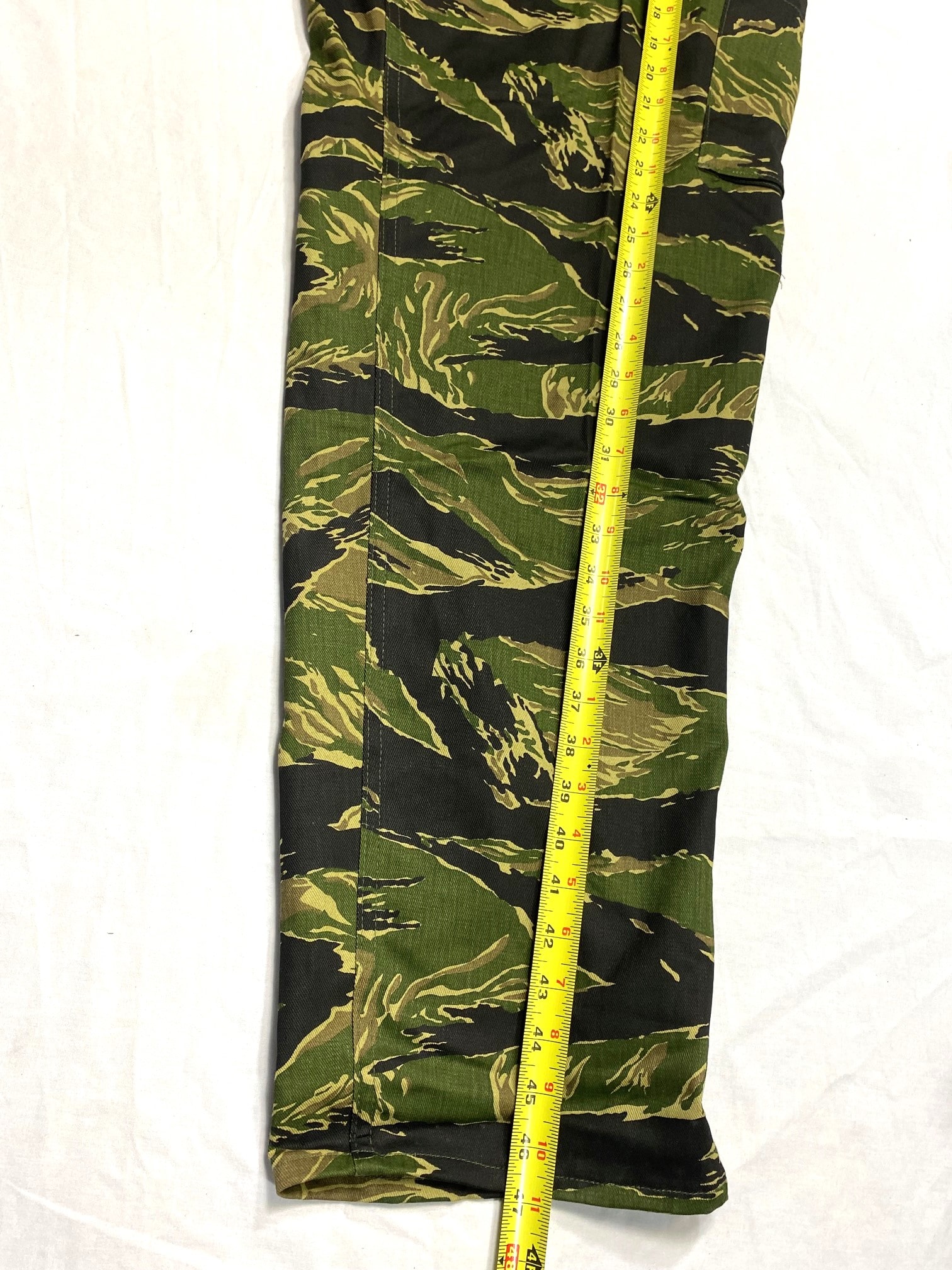 xl vietnam tigerstripe pants will fade button fly clg1330 8