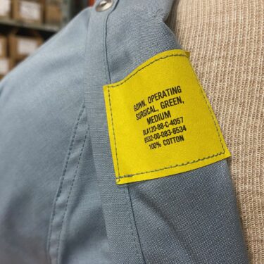 Operating Scrub Gown, Green Two Tone Medium clg4047 (7)