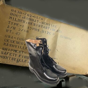 vietnam combat boots 6N case of 12 pair bts4036 (1)