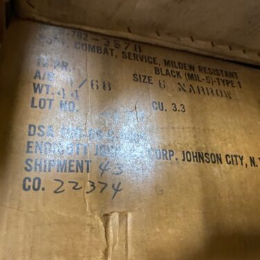 vietnam combat boots 6N case of 12 pair bts4036 (10)