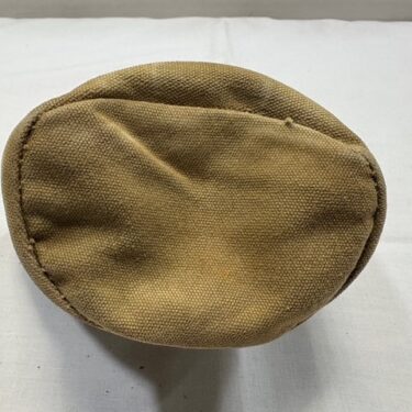 USMC WW2 Canteen Cover, Semi Circle Stamped 524 ony51 (3)